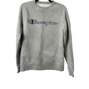 Men’s champion grey sweatshirt size S